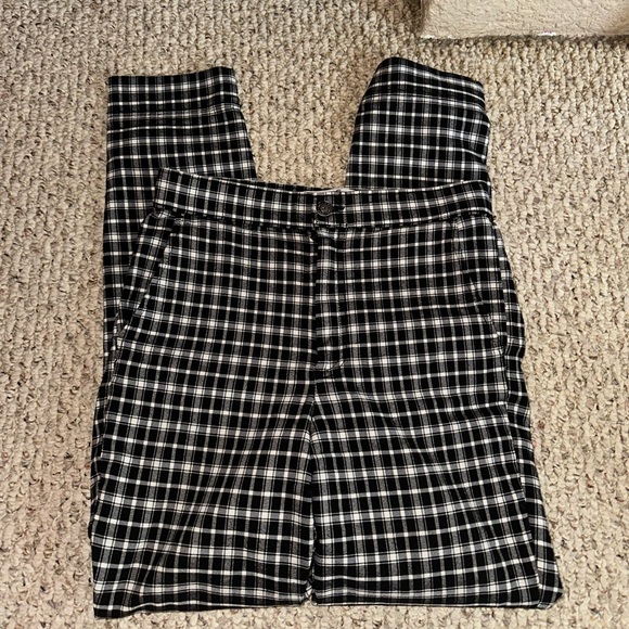 Skinny Plaid Pants - Picture 4 of 4